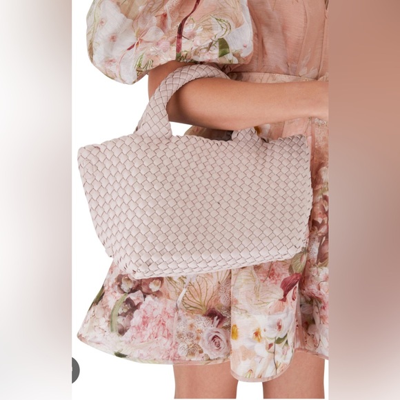 NAGHEDI St. Barths Medium Woven Tote Bag - Picture 6 of 16